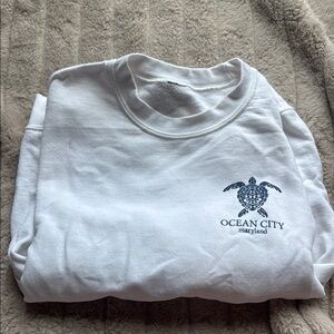 White Ocean City Maryland Sweatshirt